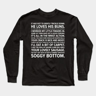 Mary Berry Quotes Long Sleeve T-Shirt